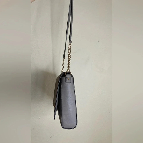 NWOT Kate Spade Cameron Saffiano Leather Gray Crossbody - Picture 7 of 12